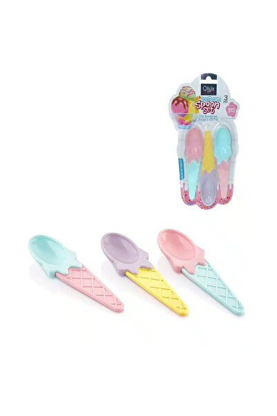 MericLine Carnival Ice Cream Spoon 3 Pieces (1047)