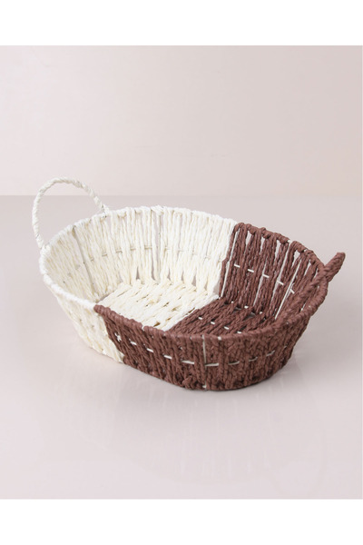 MericLine سلة خبز من الخوص بيضاوية الشكل8803 (1047)