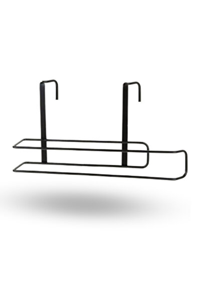 ForWhat Cover-Top Black Paper Towel Holder for Office Home Office Organization