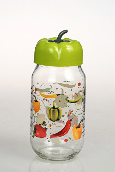 MericLine Patterned Jar with Pepper Lid 1000 Ccbkd1000 (1047)