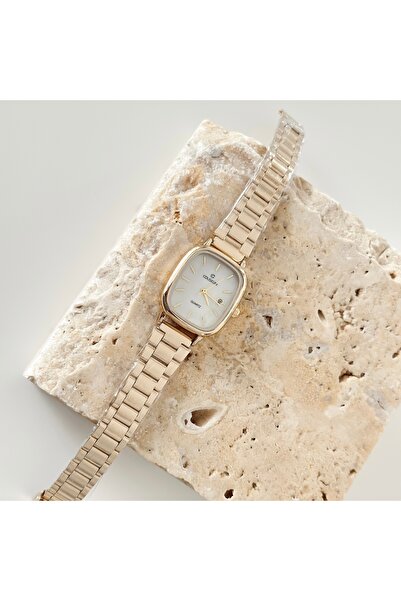 Vesce Atelier Invisible Gold Saat Beyaz