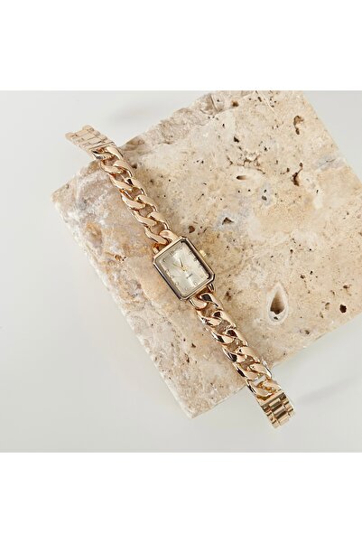 Vesce Atelier Chain Cord Gold Watch Gold