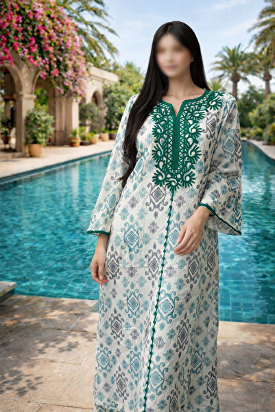 RONZA Embroidered women's jalabiya