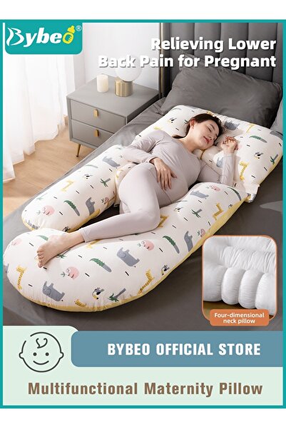 BYBEO Pregnancy Pillow, Full Body G Shaped Pillows for Maternity Sleeping Sup...