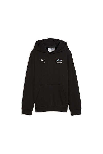 Puma BMW M MOTORSPORT ESSENTIALS Genç Kapüşonlu SWEATSHIRT