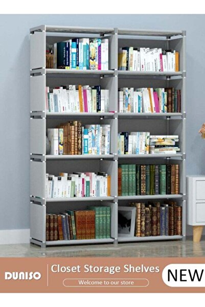 DOMEET 10-Cube Multi-Functional Closet Storage Shelves, Cube Storage Organize...