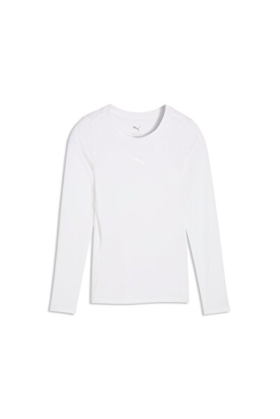 Puma teamLIGA26 Baselayer Genç Uzun Kollu Tişört