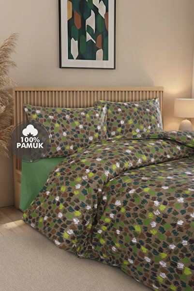 Cote Blanc Mineral %100 Pamuk Tek Kişilik Nevresim Takımı