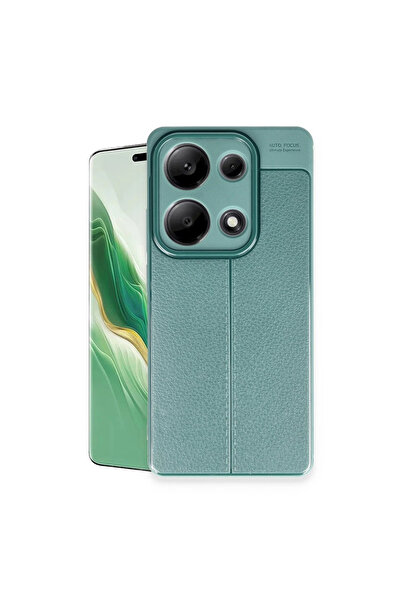 eco port غطاء حماية ريدمي نوت 13 برو 4 جي مع خاصية التركيز التلقائي - أخضر داكن