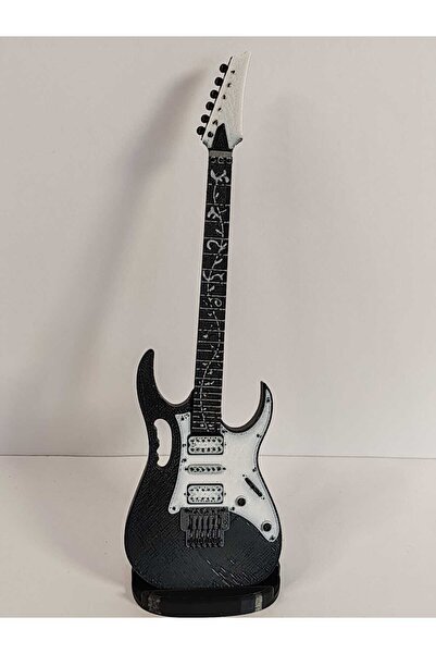 Saatistan Mini Gitar Biblo, 18 cm, şık ev ve ofis dekoru için mükemmel seçim