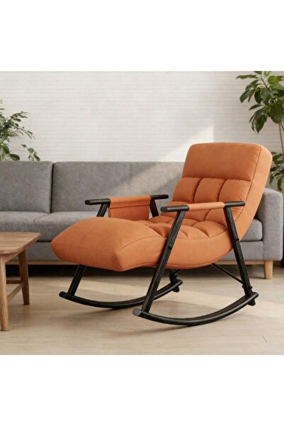 Mtanvxay كرسي هزاز بمساند للذراعين وجيوب جانبية، قابل لتعديل الارتفاع، جيد ال...