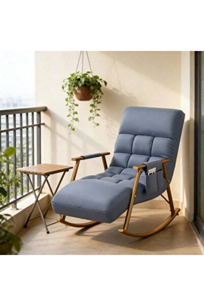 Mtanvxay أريكة استرخاء مريحة قابلة للتهوية، كرسي هزاز، مساند ذراع قابلة لتعدي...