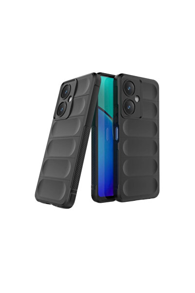 eco port جراب فيفو Y27 من السيليكون المثالي - أسود