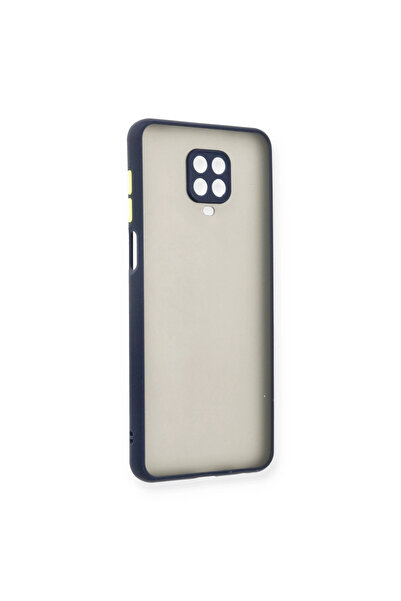 eco port غطاء حماية سيليكون مونتريال لهاتف ريدمي نوت 9 برو - أزرق داكن