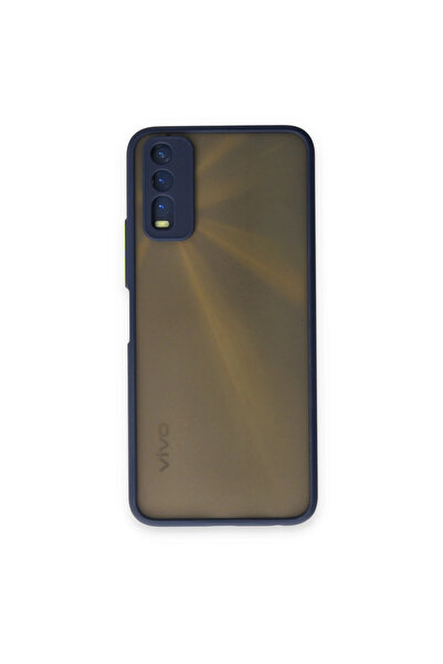 eco port جراب Vivo Y11s غطاء سيليكون مونتريال - أزرق داكن