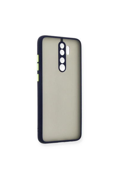 eco port غطاء حماية سيليكون مونتريال لهاتف ريدمي نوت 8 برو - أزرق داكن