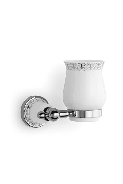 ORKA - Θήκη οδοντόβουρτσας σειράς Artemis από χρώμιο - AR90102