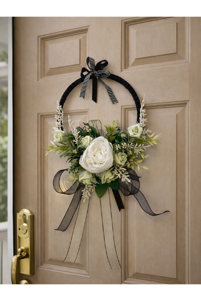 Şekerdavet El Yapımı Şık ve Zamansız Zarif Kapı Süsü – Özgün Tasarım