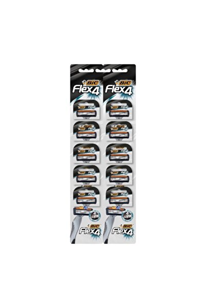 Bic Flex4 Razor Refills, Bic, 10 pieces