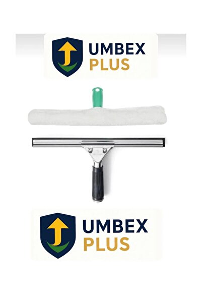 UMBEX PLUS UMBEX Cam Silme Aparatı Çekçek Metal 35cm Mikrofiber Peluş Ve Apar...