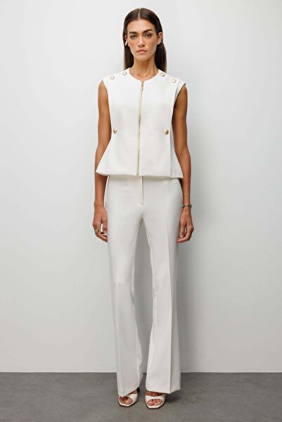 Ekol İspanyol Paça Düşük Bel Pantolon