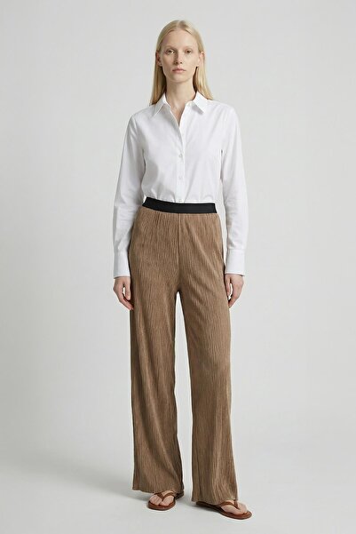 Rays 241578 بنطلون واسع الساق بلون الجمل