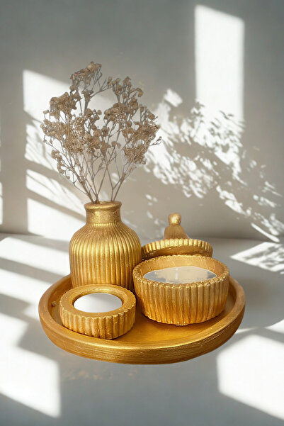 Narelia Home Dekoratif Mumluk & Vazo Seti | 8 Farklı Renk Seçeneği (Tealight ...