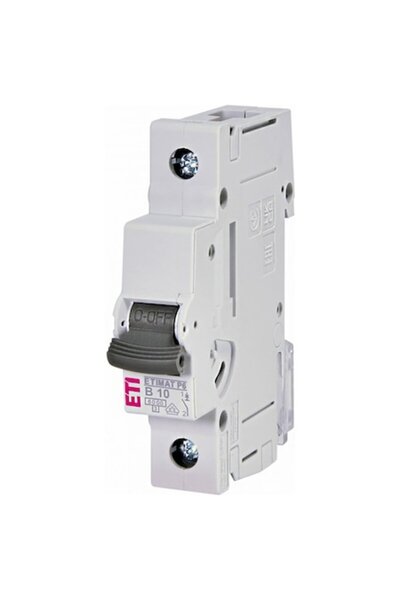 Eti Automatic Circuit Breaker 1P 10A Curve B 6kA