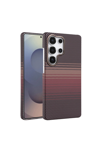 eco port غطاء سامسونج جالاكسي إس 24 ألترا فيجا ماج سيف - تيتانيوم صحراوي