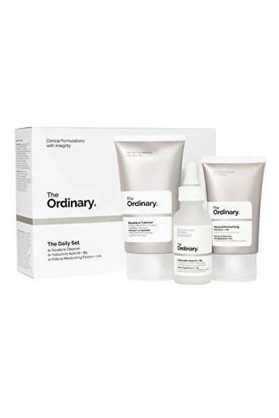 Ordinary مجموعة منظف السكوالين اليومي + حمض الهيالورونيك 2% B5 + عوامل ترطيب ...