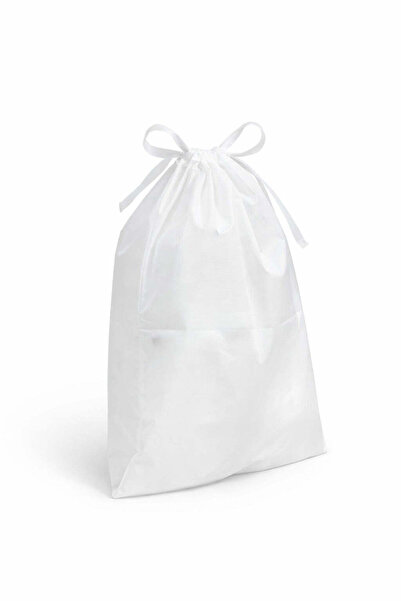 Tenzo Shoe Bags 12 pcs, Non-Woven, White, 44×32 cm