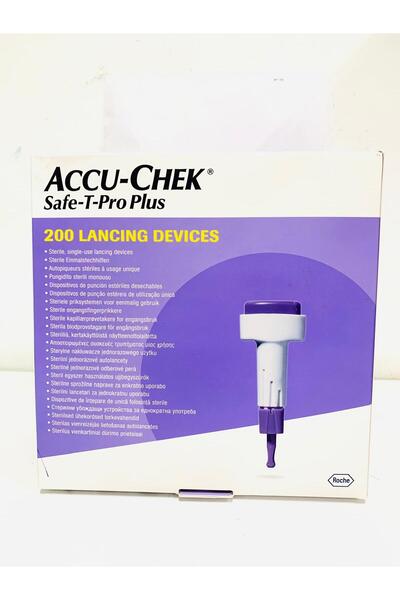 Roche Accu Chek Roche, model Safe T Pro Plus, 200 pcs/set, lancing device