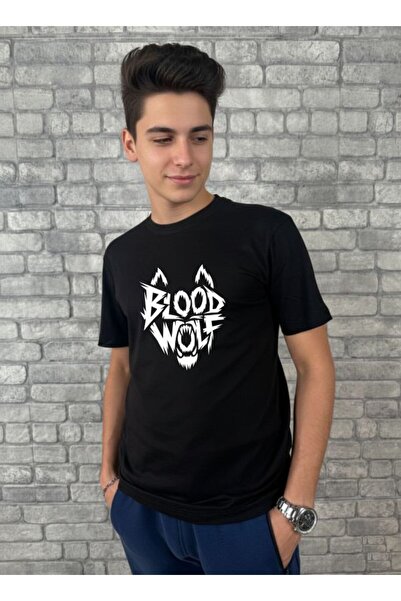 barsdepo Wolf Printed Unisex T-Shirt for Children / Adults (with Surprise Gift)