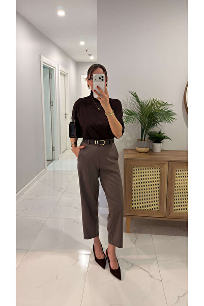 BİRCANÇİL Storry Vizon Düz Kesim Pantolon