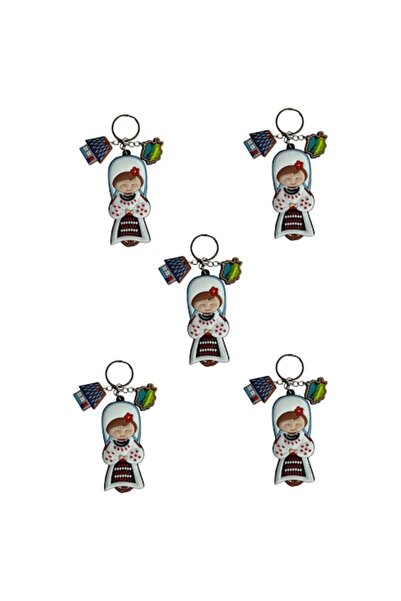 OEM Set of 5 Mandra CheiFolk Keychains