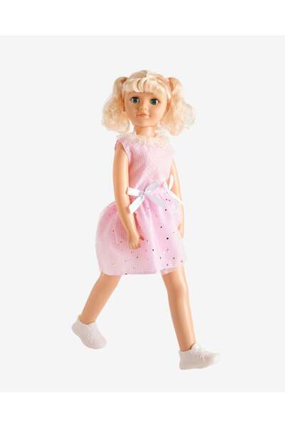 REDTAG دمية لونا بيبي فاشن المتنوعة مقاس 28 بوصة - فستان وردي