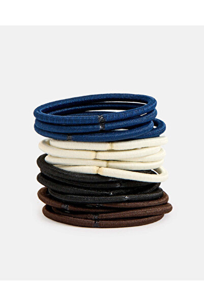 REDTAG Women Assorted Plain Elastic Hair Band Set (20 Piece)