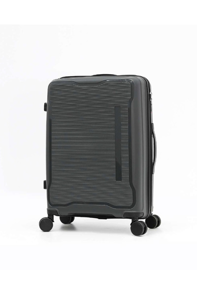 REDTAG Giordano Dark Grey 28 PP Hard Luggage with 360° Spin and TSA Lock (Large)