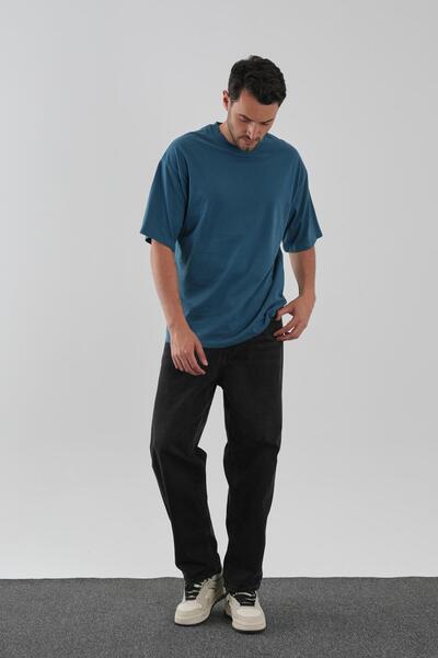 ALEXANDERGARDI Soft Textured Crew Neck Oversize T-Shirt