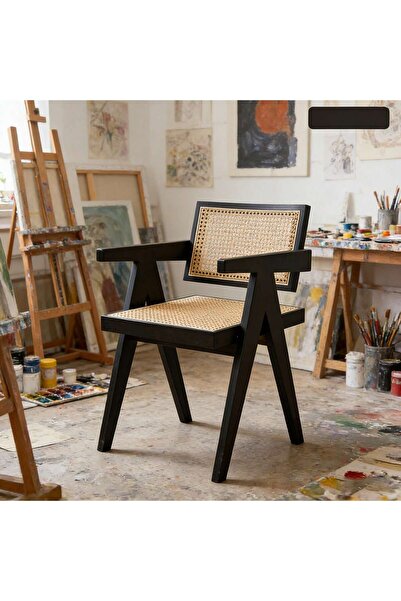 Mtanvxay Multi-Scene Lounge Chair Retro Rubber Wood Armchair Velvet Seat for ...