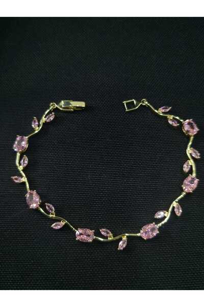 sarıyer silver Leaf Nature Model Women's Steel Bracelet Daily Vintage Jewelry...