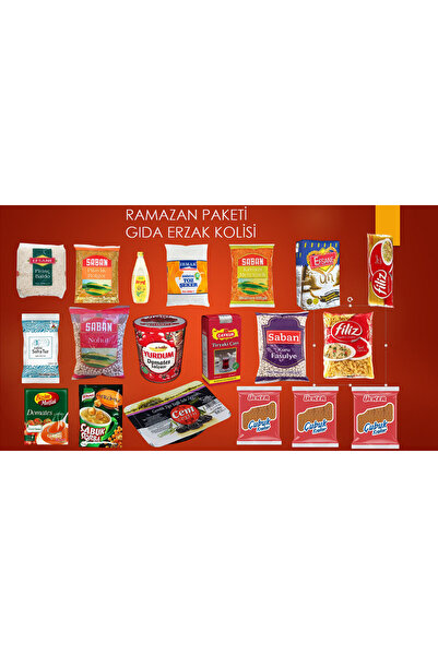 Carrefour 19 PARÇA LÜKS RAMAZAN ERZAK PAKETİ AYNI GÜN KARGO'DA