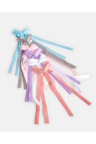 REDTAG Girls Assorted Hair Claws Set (Pack of 6)