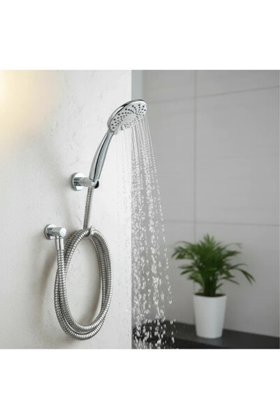 indispensablely Bathroom Shower Head Fixture Fountain with Rain Drip System
