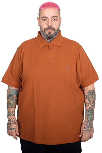 ModeXL Mode XL Large Size Men's Embroidered Classic Pique Polo Neck T-Shirt 2...