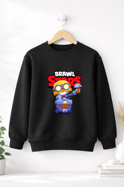 petite pati سويت شيرت من سلسلة Brawl (3 خيوط، 100% قطن)