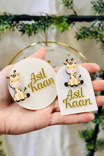 RetroLazer 7x7 cm Figürlü Pleksi Doğum günü Magnet Hediyelik (15 adet)