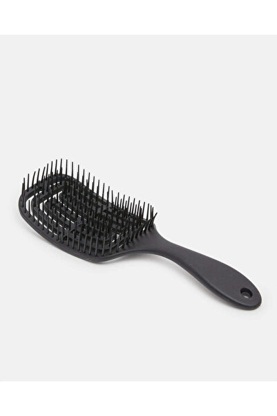 REDTAG فرشاة شعر مبللة سوداء للنساء