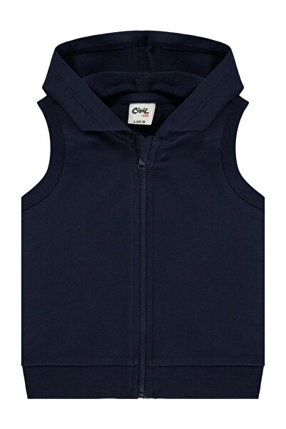 Civil Baby سترة أساسية للأطفال من 6-18 شهرًا - أزرق داكن 18-24 شهرًا