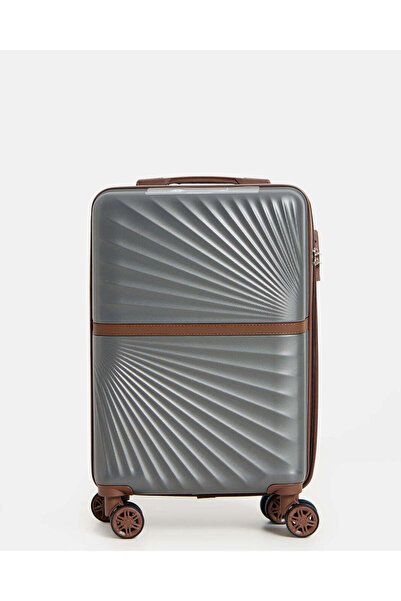 REDTAG Grey Trolley Luggage (20Inch)